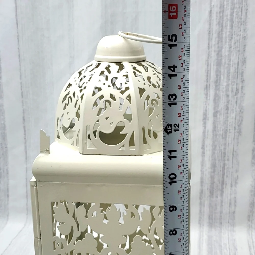 Rustic White Lantern 4